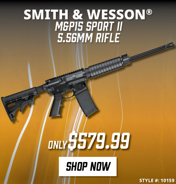 Smith & Wesson M&P15 Sport II only $579.99